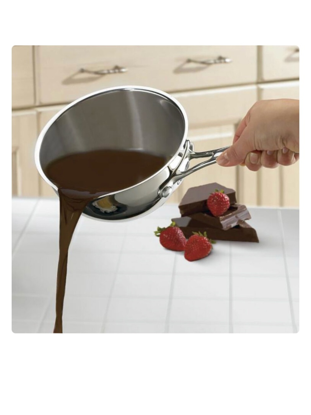 Cuisinart Chef's Classic Stainless 1 Qt.
Pour Saucepan